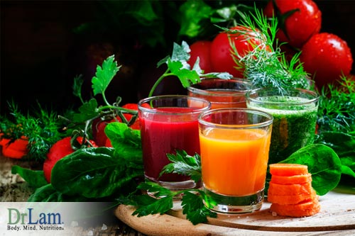 Juice fasting is good for supporting the liver in detoxification